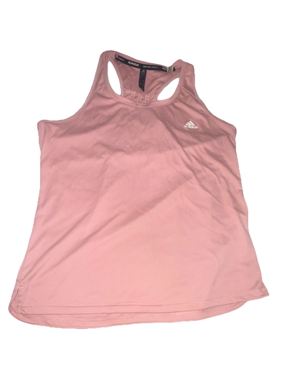 adidas Light Pink Racerback Athletic Tank